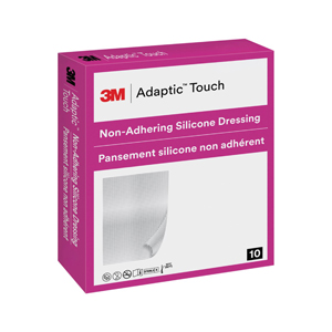 3M™ Adaptic™ Touch Non–Adhering Silicone Dressings (20 x 32 cm)