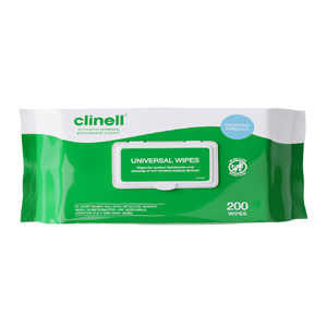 Z6CW200 | Clinell® Universal Wipes (Pack Of 200) | Pack: 1 X 200 Wipes ...